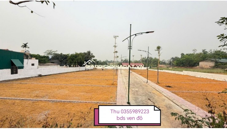 LÔ GÓC THOÁNG 120M2- GIÁ NHỈNH 3 TỶ TẠI LÀN 2 QL21 - KẾT NỘI TRỤC HỒ TÂY BA VÌ- MUA ĐẤT TẶNG THÊM 3M VIEW BIỆT THỰ TỶ ĐÔ